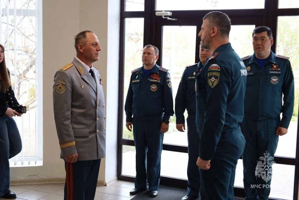 В МЧС Херсонской области наградили личный состав в честь Дня пожарной охраны В МЧС Херсонской области наградили личный состав в честь Дня пожарной охраны
