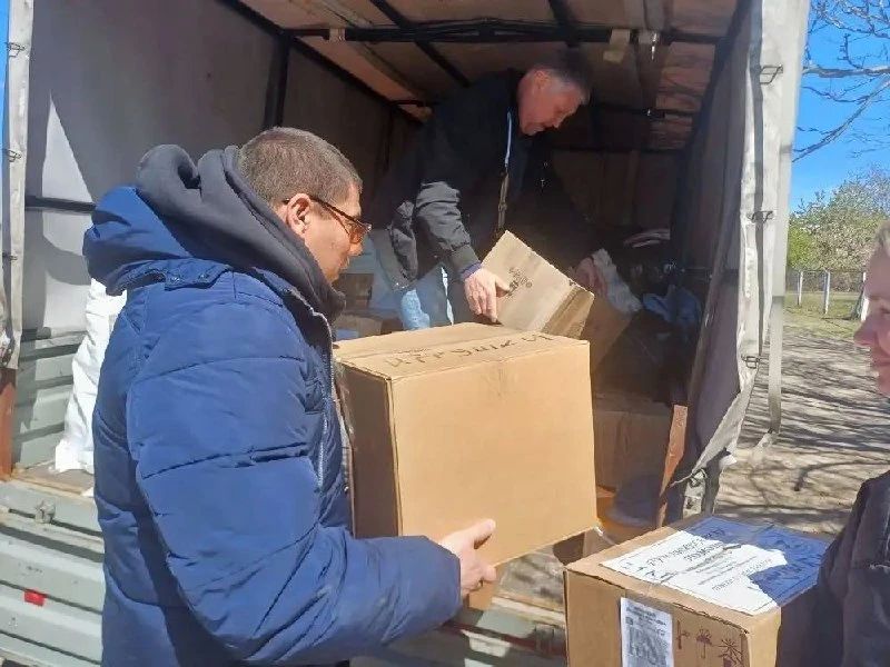 Краснодарский край направил гуманитарную помощь социальным учреждениям Каховки Краснодарский край направил гуманитарную помощь социальным учреждениям Каховки