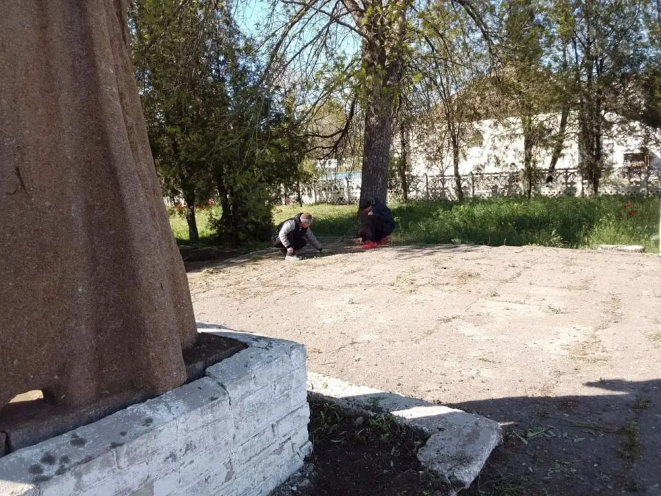 Чистая территория — память о Победе! Чистая территория — память о Победе!