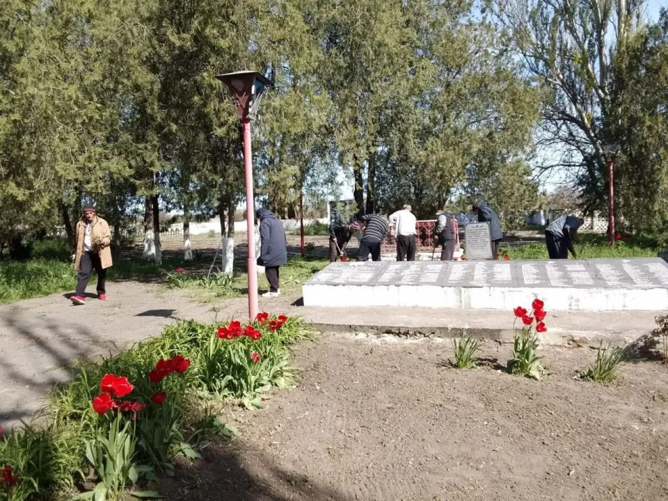 Чистая территория — память о Победе! Чистая территория — память о Победе!