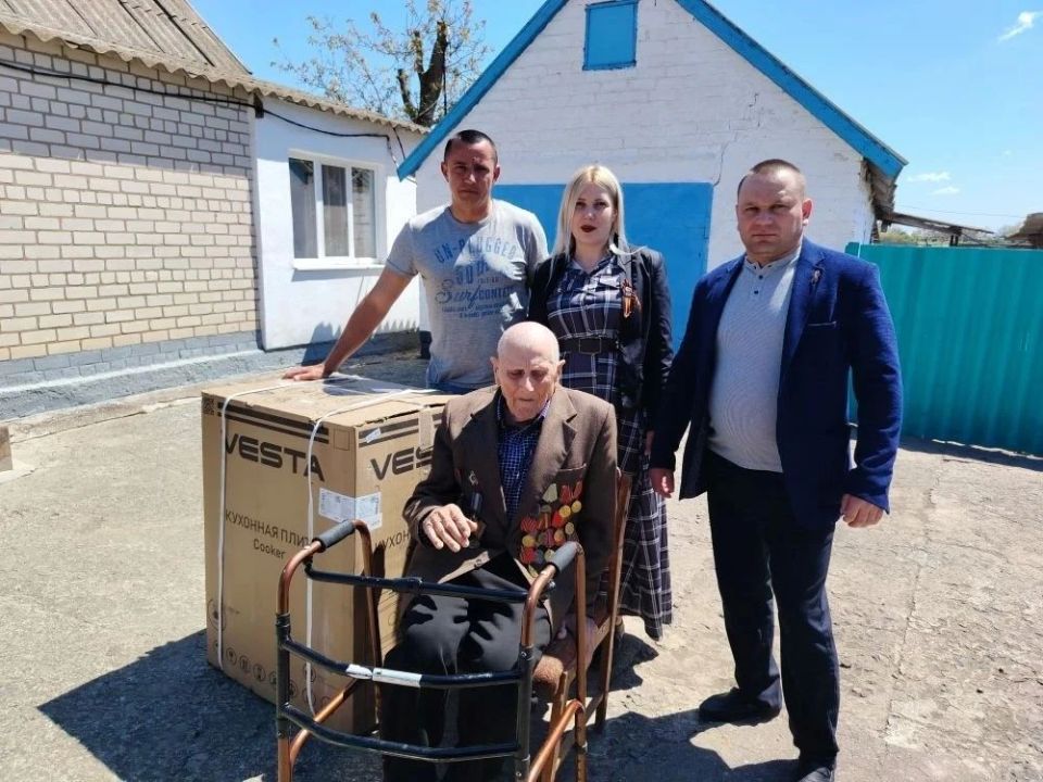 100 лет жизни, 100 лет славы! Поздравляем ветерана Ивана Григорьевича Немыкина! Сегодня особенный день для всей Херсонской области 100 лет жизни, 100 лет славы! Поздравляем ветерана Ивана Григорьевича Немыкина! Сегодня особенный день для всей Херсонской области