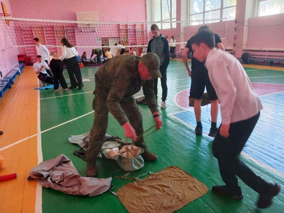 Тактическая медицина в Чаплинке: готовимся к «Зарнице» Тактическая медицина в Чаплинке: готовимся к «Зарнице»