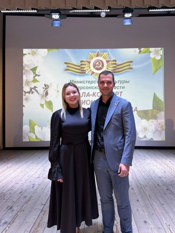 Александр Дудка: В Херсонской области прошёл гала-концерт фестиваля «Победная весна — 2026» Александр Дудка: В Херсонской области прошёл гала-концерт фестиваля «Победная весна — 2026»