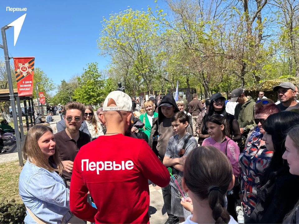 Первые Херсонской области присоединились к празднованию 9 мая Первые Херсонской области присоединились к празднованию 9 мая