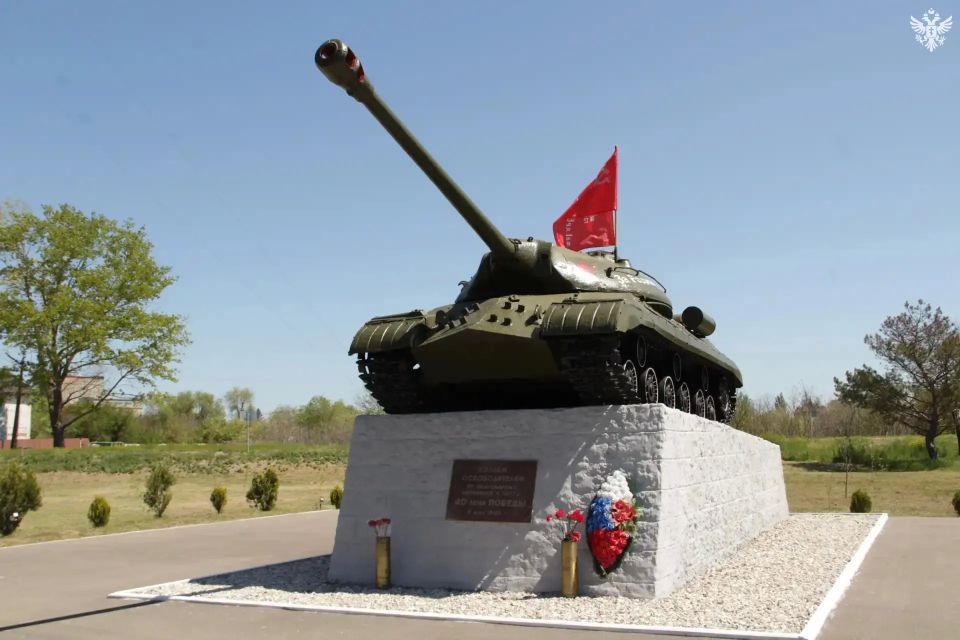 В Чаплинке провели митинг, посвящённый Дню Великой Победы В Чаплинке провели митинг, посвящённый Дню Великой Победы
