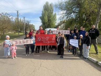 В Тарасовке Скадовского округа прошел легкоатлетический забег, посвященный 81-й годовщине Победы