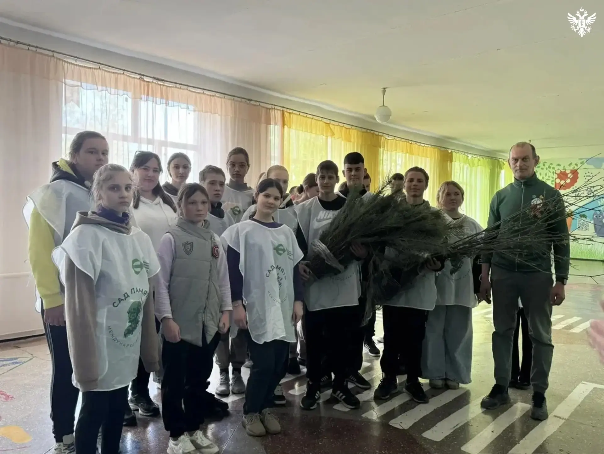 В Голопристанском округе высадили «Сад памяти» в честь героев Великой Отечественной войны В Голопристанском округе высадили «Сад памяти» в честь героев Великой Отечественной войны