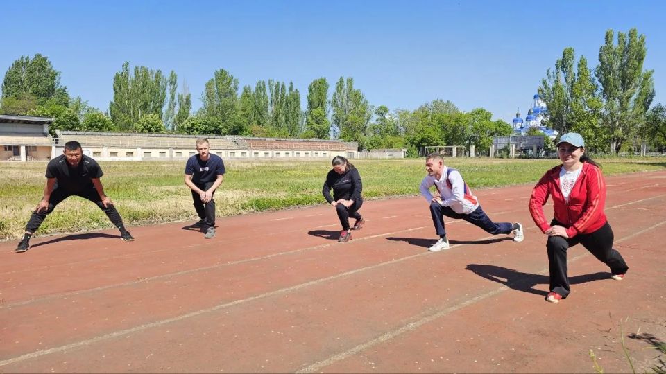 Команда администрации Скадовского округа готовится к региональной спартакиаде Команда администрации Скадовского округа готовится к региональной спартакиаде