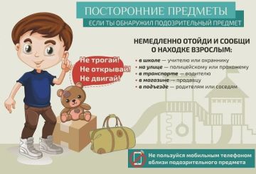 Владимир Оганесов: Информационная минутка "Осторожно, опасные находки!"