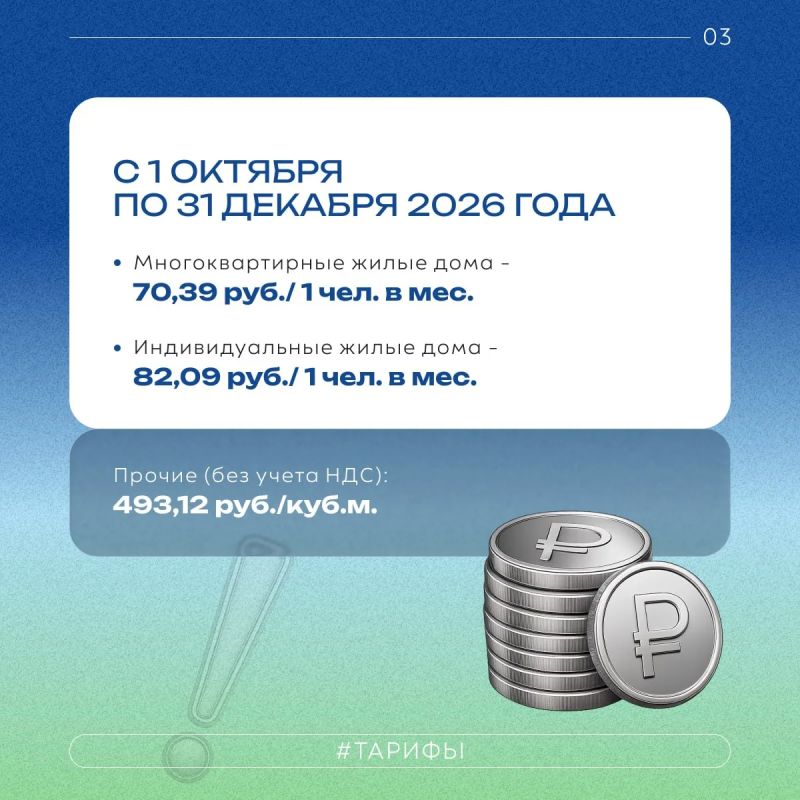 Тарифы на вывоз твёрдых коммунальных отходов в Херсонской области Тарифы на вывоз твёрдых коммунальных отходов в Херсонской области