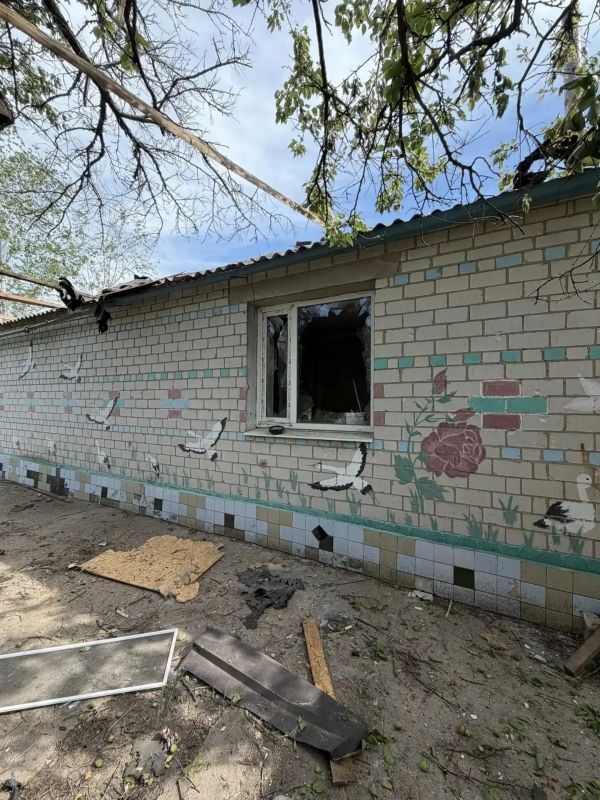 Противник обстрелял село Ольгино Противник обстрелял село Ольгино