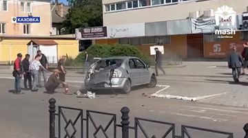 Беспилотники ударили по коммунальщикам в Каховке — есть пострадавшие