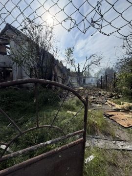 Противник обстрелял село Ольгино