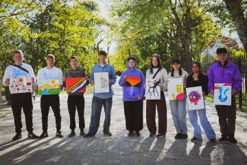 Акварельные краски, вдохновленные на новые горизонты
