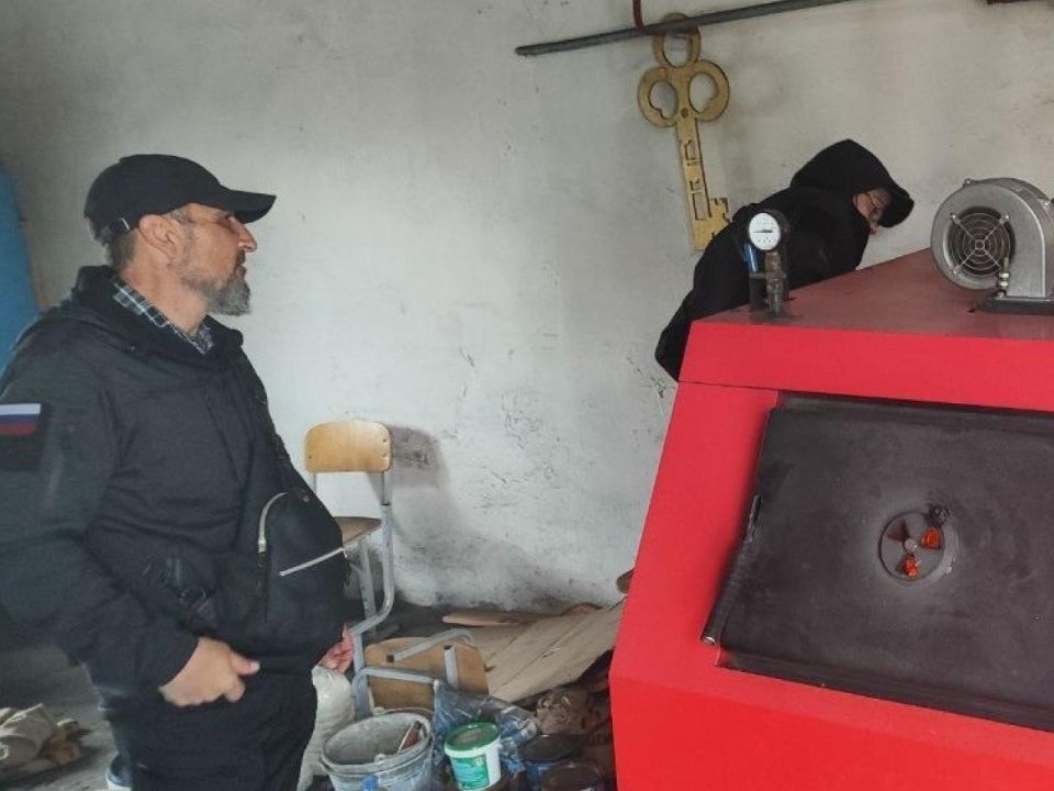Аварийная бригада из КБР обследует котельные в Скадовском округе Аварийная бригада из КБР обследует котельные в Скадовском округе