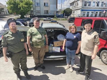 Шеф-регион Краснодарский край доставил гуманитарную помощь в штаб Союза матерей Херсонской области