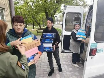 Волонтеры из Краснодарского края доставили гуманитарную помощь в Херсонскую область