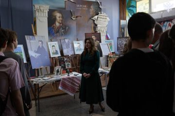 В Геническе прошла выставка и кинопоказ, посвящённые памяти жертв Хатыни