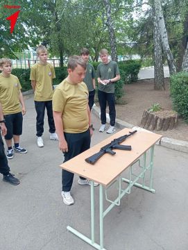 Первые Хлебодаровской школы выступили на муниципальном этапе «Зарницы 2.0»