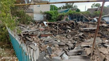 В Каховке БпЛА ВСУ сбросил взрывчатку на частный дом