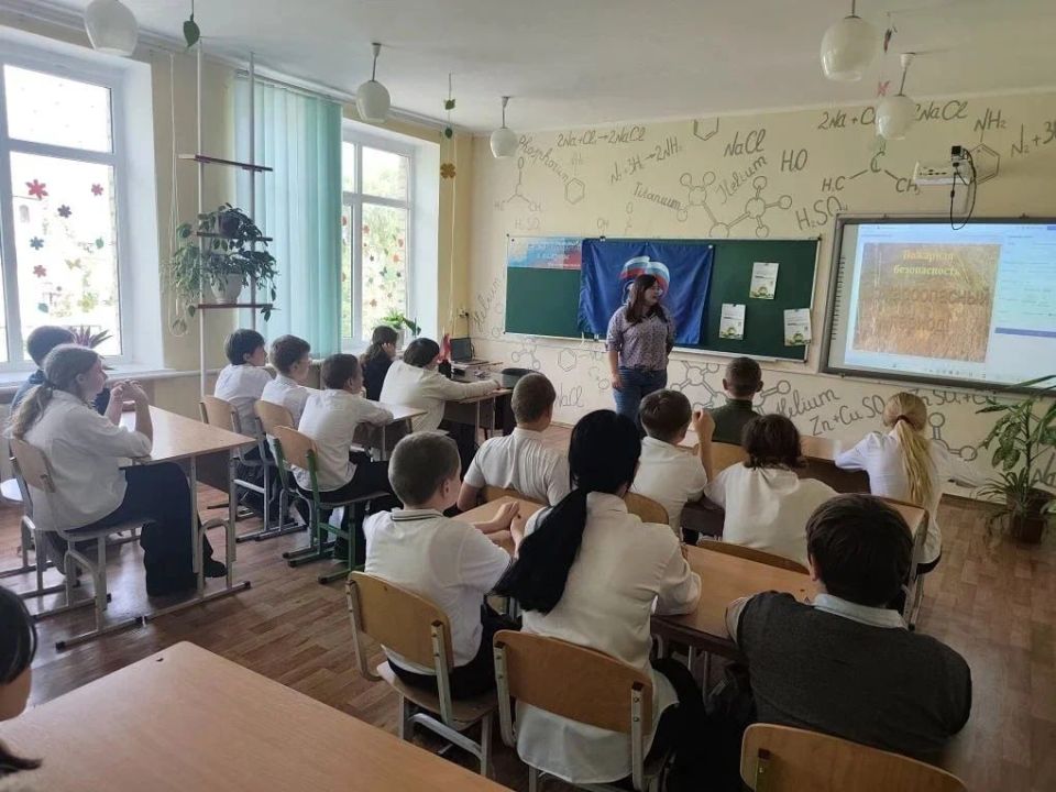 Школьникам Скадовского округа рассказали о безопасности в лесу Школьникам Скадовского округа рассказали о безопасности в лесу