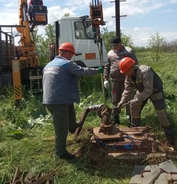 Сотрудники Великолепетихского ТПУ продолжают работы по обслуживанию водопроводной инфраструктуры округа
