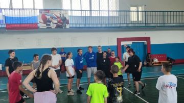 В Каховской ДЮСШ прошел спортивный патриотический праздник "Славянские игры"