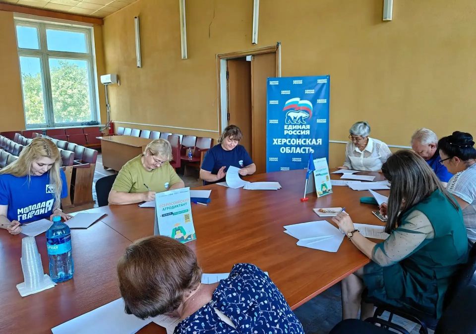 Агродиктант в Херсонской области: как это было Агродиктант в Херсонской области: как это было