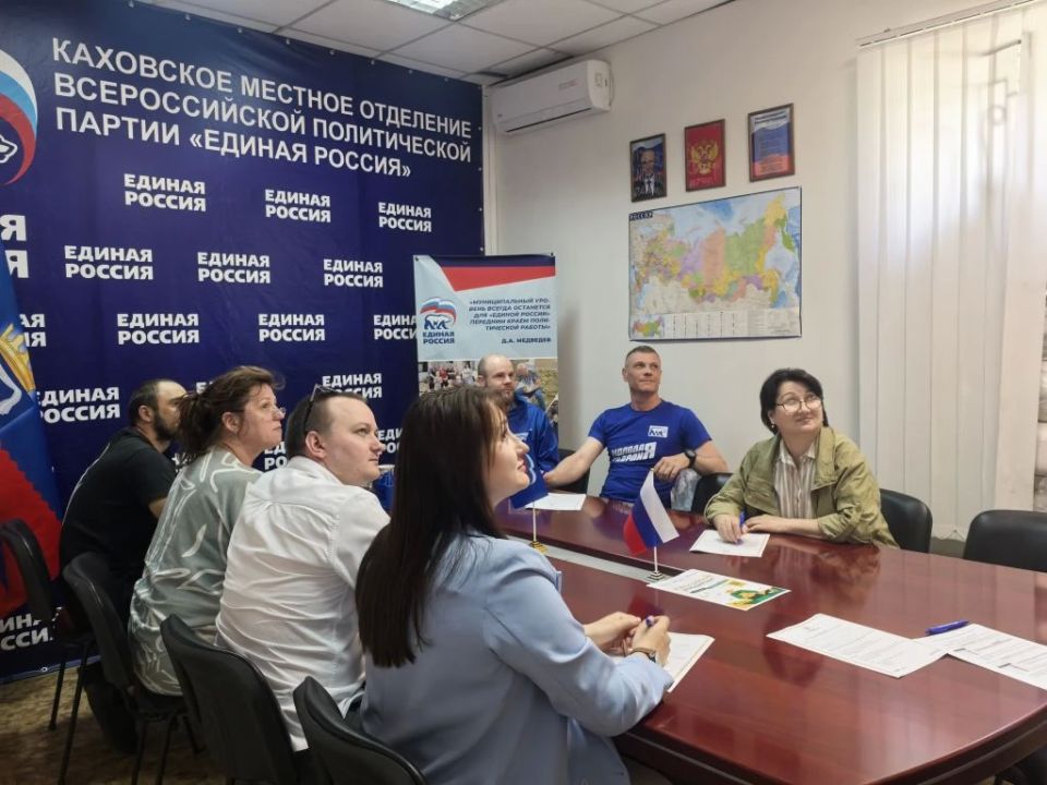 В Каховском округе прошёл агродиктант В Каховском округе прошёл агродиктант