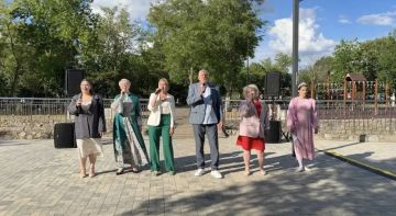 В Геническом парке культуры и отдыха состоялся концерт под открытым небом от Херсонской областной филармонии