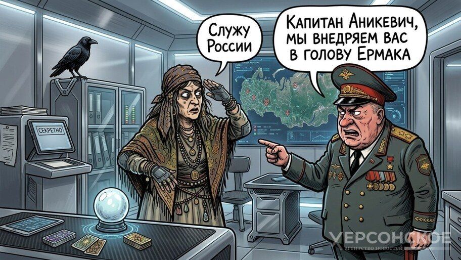 Отец гадалки Ермака живет в Херсонской области, он просил дочь не помогать Киеву