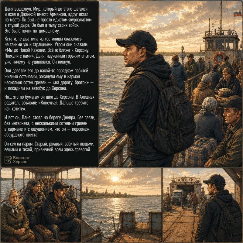 История о том, как молодой журналист прогулял все деньги на дорогу и добрался до Херсона за косарь История о том, как молодой журналист прогулял все деньги на дорогу и добрался до Херсона за косарь