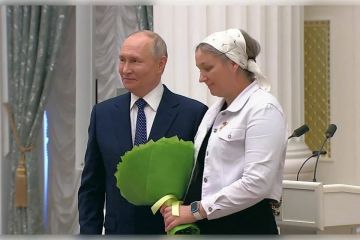Херсонка, мать 13 детей Татьяна Колотун получила звание «Мать-героиня»