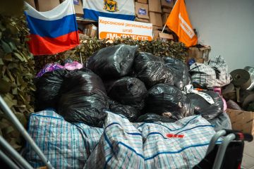В региональный штаб #МЫВМЕСТЕ Херсонской области прибыла очередная партия гуманитарной помощи!