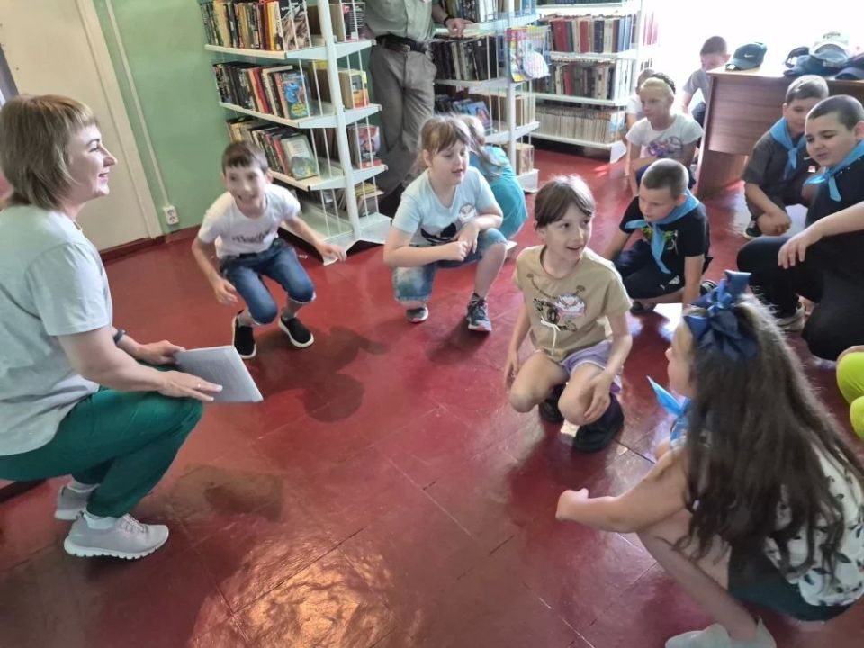 Библиотека в Скадовском округе превратилась в Лукоморье Библиотека в Скадовском округе превратилась в Лукоморье