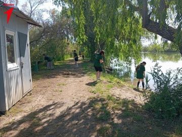 Первые Горностаевской школы отметили День эколога