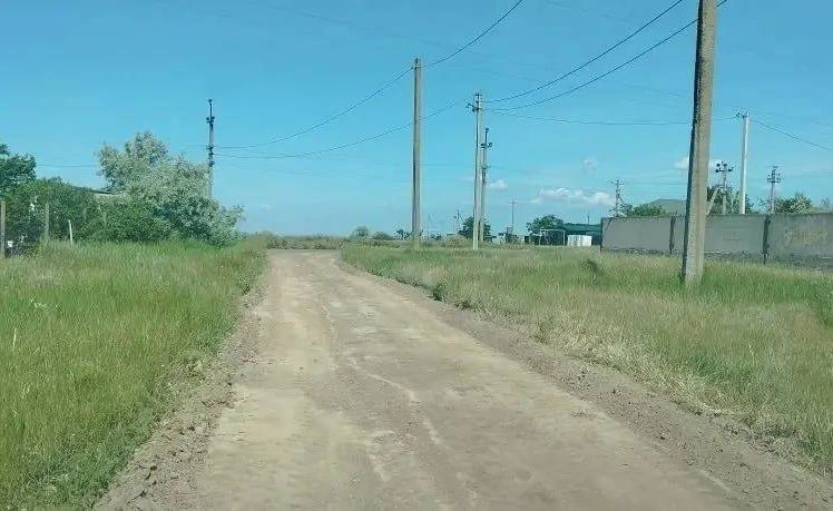 По поручению губернатора в Генической Горке провели планировку участка дороги