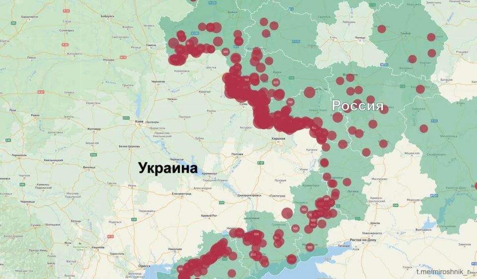 Киевский режим за прошедшую неделю достиг пика атак на гражданское население России с начала 2026 года, сообщил посол по особым поручениям МИД РФ Родион Мирошник