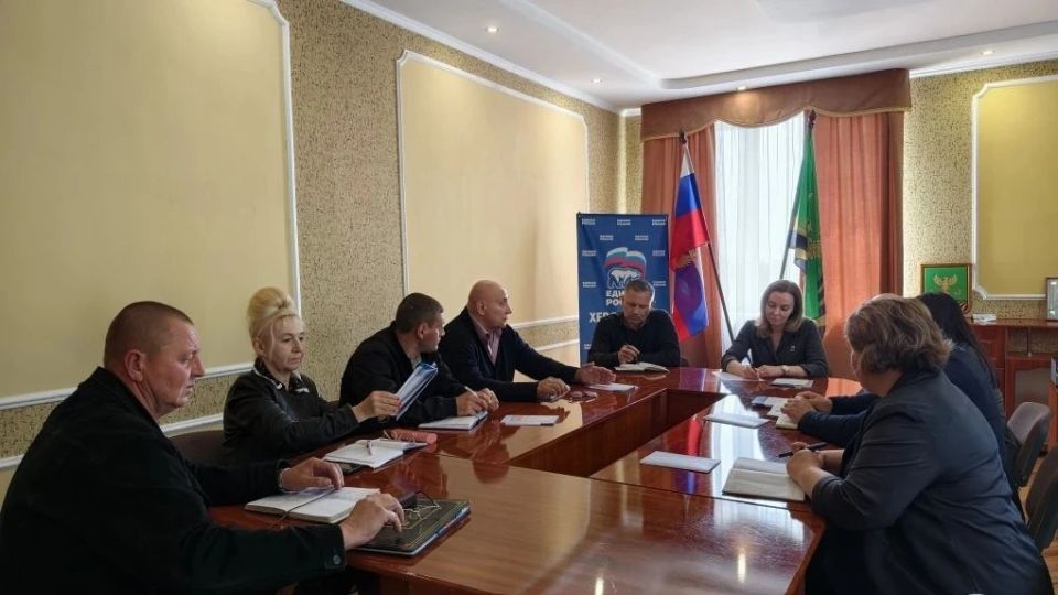 Провела совещание с начальниками территориальных отделов Новотроицкого округа Провела совещание с начальниками территориальных отделов Новотроицкого округа