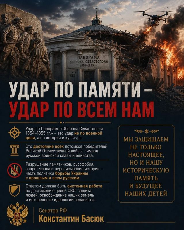 Константин Басюк: Удар по памяти и истории. Атака на Панораму «Оборона Севастополя 1854–1855 годов» не имеет никакого отношения к военной необходимости