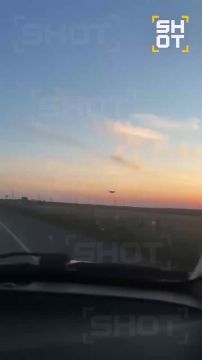 Момент крушения самолёта АН-2 в славянском районе Краснодарского края