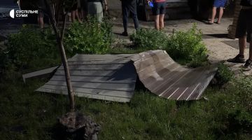 Вечерний прилет в Сумах