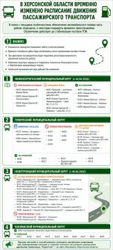Владимир Сальдо: Временно изменено расписание движения пассажирского транспорта