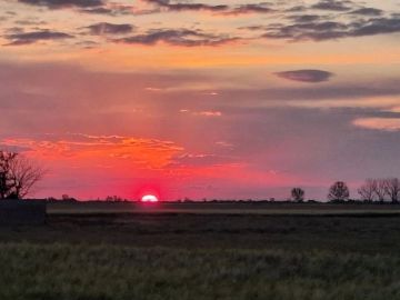 Закат в Каховском округе