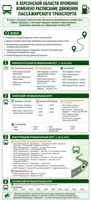 Владимир Сальдо: Временно изменено расписание движения пассажирского транспорта