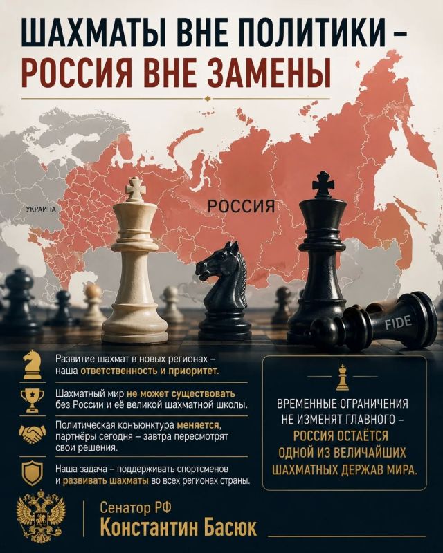 Константин Басюк: В этой партии шах и мат поставим мы
