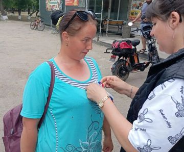 «Россия в сердце навсегда»: патриотическая акция объединила жителей Великолепетихского округа