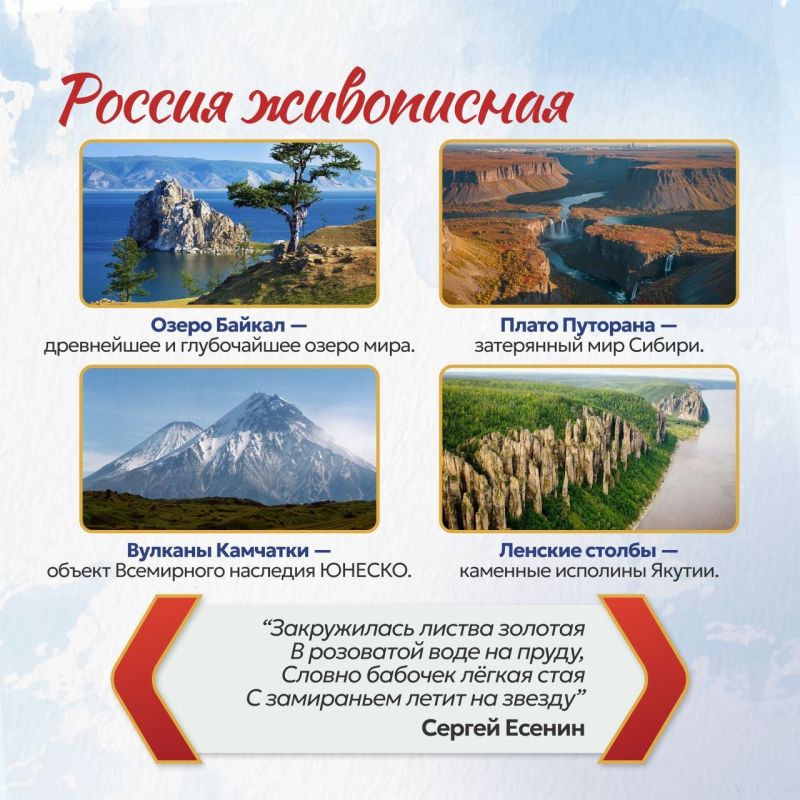 Какая она - наша Россия? Восемь граней Какая она - наша Россия? Восемь граней