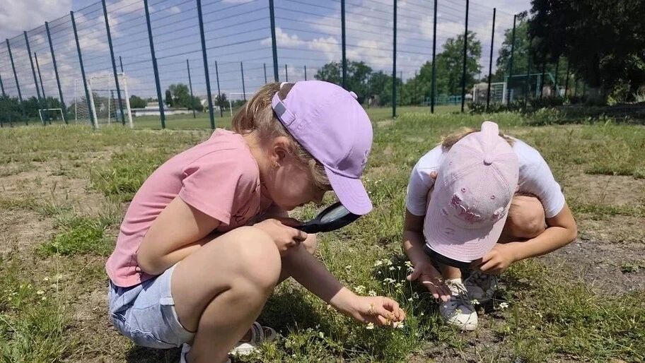 Сотрудники природного парка «Алешковские пески» провели для школьников экоурок