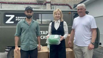 "Единая Россия" передала военнослужащим на Херсонском направлении 3000 м антидроновой сети